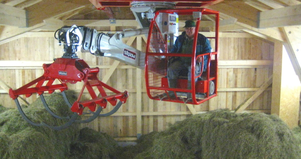 Stöckl Heukran mit Rotator